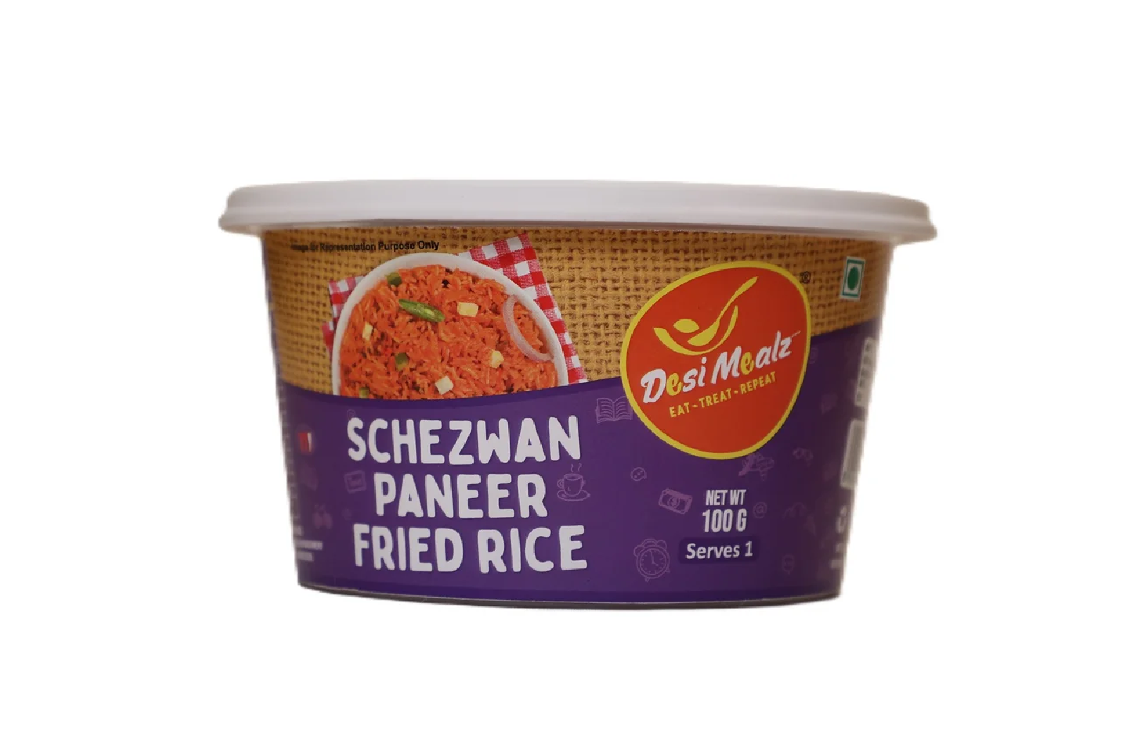 Schezwan paneer fried rice