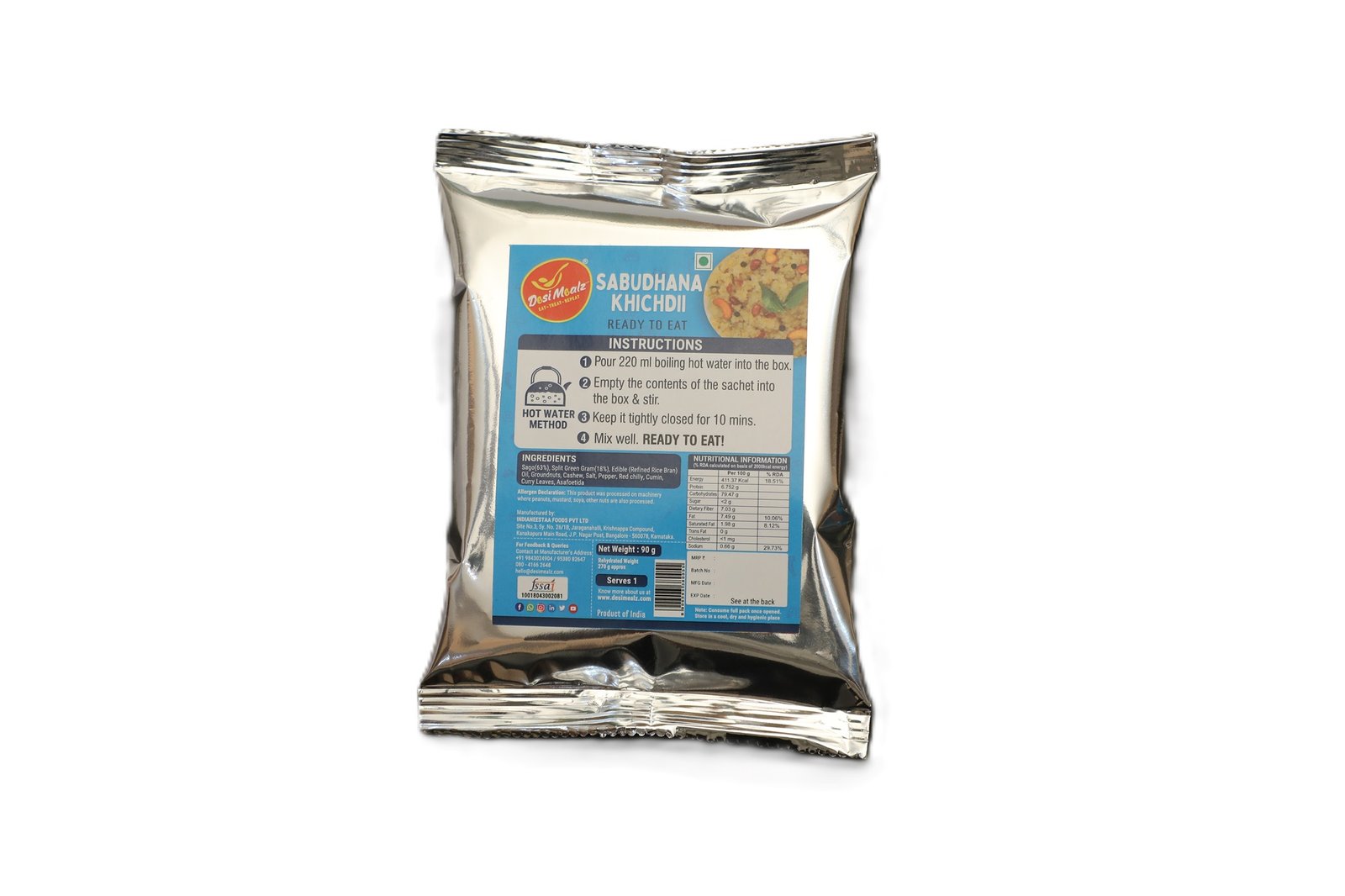 Sabudana Khichdi